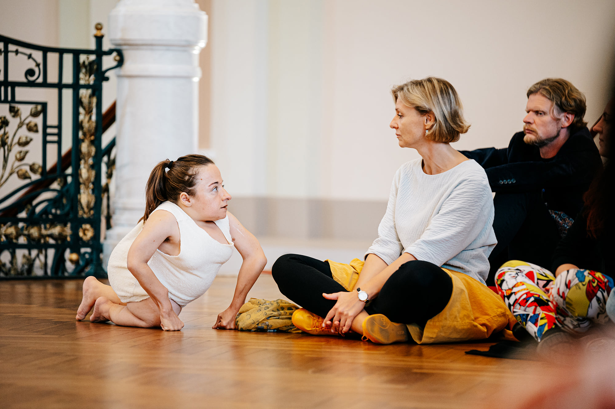 Skats no Kjāras Bersani (Pjačenca) izrādes