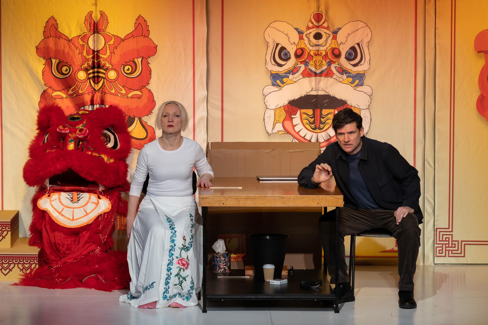 Skats no izrādes “Viss zem debesīm” // Foto – Jānis Deinats