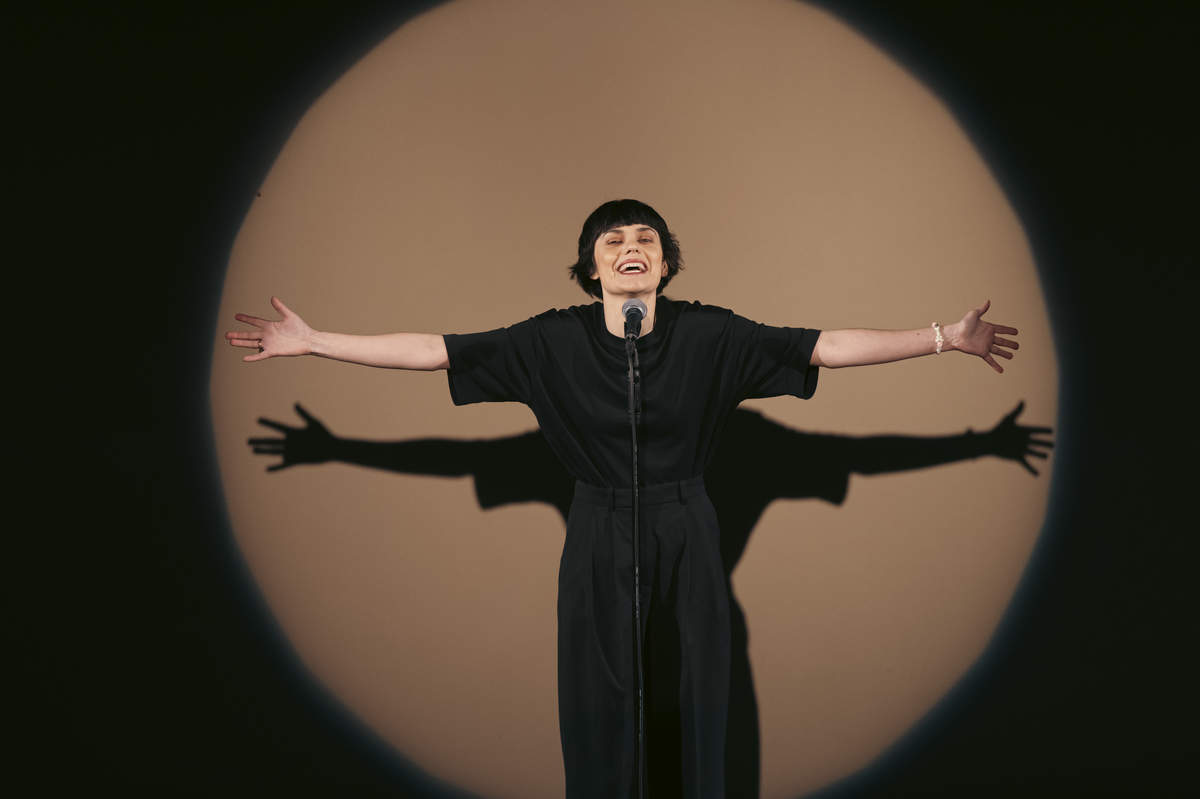 Skats no DT izrādes 