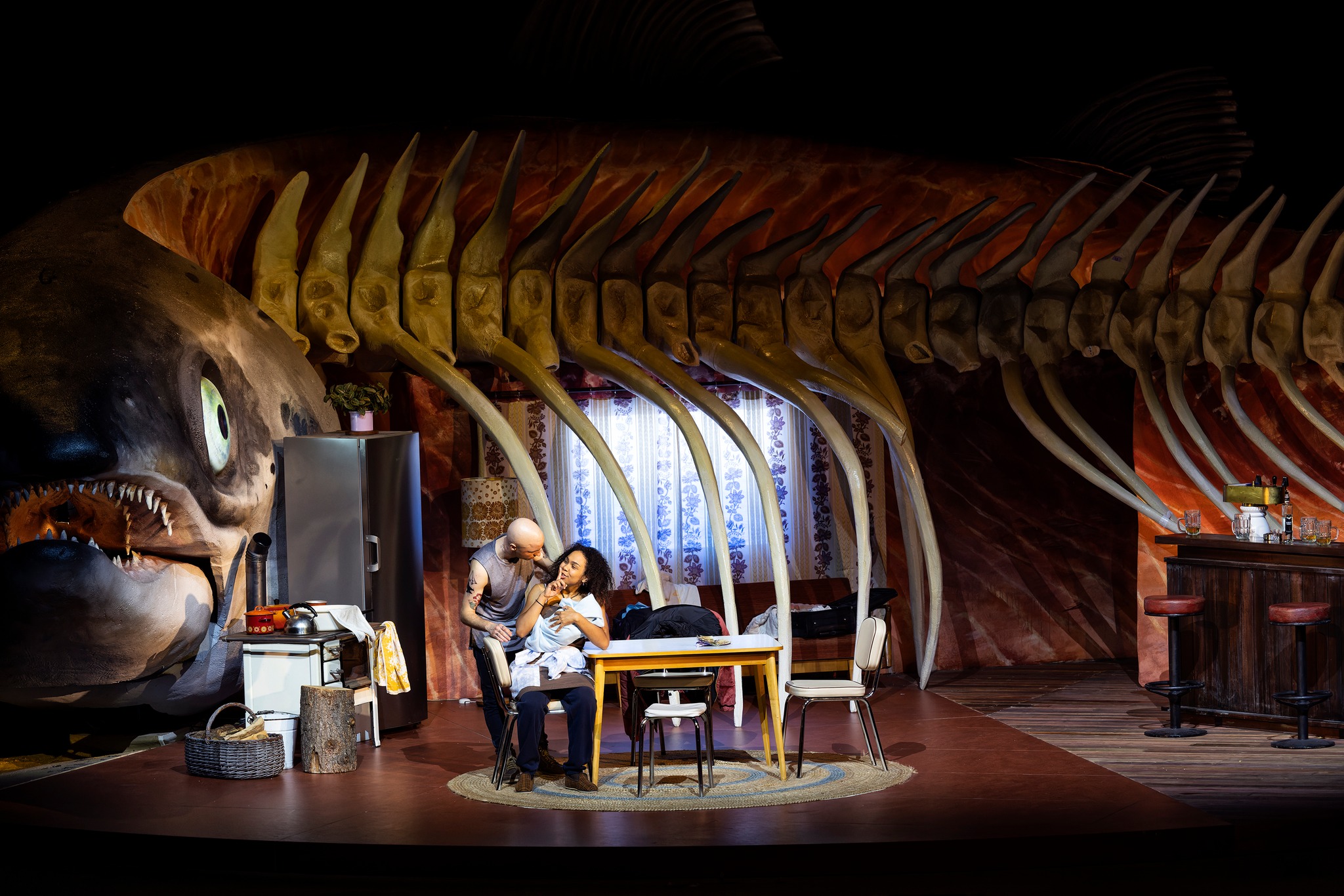 Skats no Berlīnes Valsts operas izrādes 